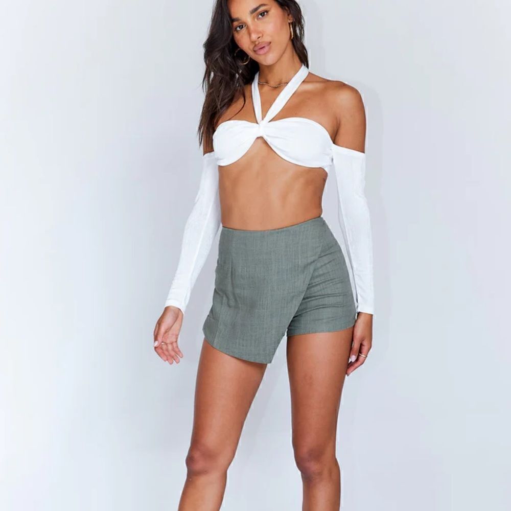 NEW Princess Polly Soleil Long Sleeve Top White Women’s 12